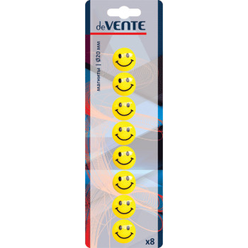 Набор магнитов для офисной доски Smile deVENTE 6021500
