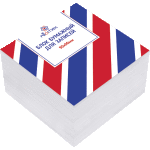 Куб бумажный для записей "Attomex" 90x90x50 мм белый, проклеенный, плотность 70 г/м², белизна 70%