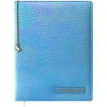 Дневник "deVENTE. Unicorn" универсальный блок, офсет 1 краска, белая бумага 80 г/м², твердая обложка из искусственной кожи с поролоном, металлическая подвеска, аппликация, тиснение фольгой, отстрочка, 1 ляссе