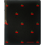 Дневник "deVENTE. Cherry" универсальный блок, офсет 1 краска, белая бумага 80 г/м², твердая обложка из искусственной кожи с поролоном, металлическая подвеска, шелкография, отстрочка, 1 ляссе
