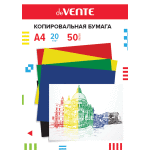 Копировальная бумага "deVENTE" A4 50 л, 5 цв (красный, желтый, зеленый, синий, черный) в картонной папке