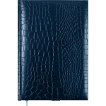 Ежедневник 2022 "Attomex. Arkona" A5 (145 ммx205 мм) 352 стр, белая бумага 70 г/м², печать в 1 краску, твердая обложка из бумвинила с поролоном, 1 ляссе, синий