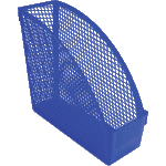 Вертикальный накопитель "deVENTE. Simple" размер 10x25x27 см, непрозрачный синий
