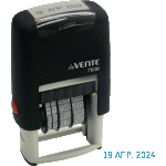 Датер автоматический "deVENTE" 7810, 3 мм, буквенное отображение месяца, в блистере