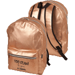 Рюкзак подростковый "deVENTE. Too Glam" 42x30x14 см, вес 350 г, 1 отделение на молнии, 1 передний карман на молнии, искусственная кожа металлик