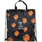 Сумка для сменной обуви "deVENTE. World Basketball" 38x43 см, водоотталкивающая ткань, на веревочной завязке, с текстильными ручками