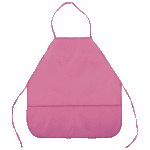 Фартук "deVENTE" 45x54 см (M) водоотталкивающая ткань, 3 кармана, однотонный розовый