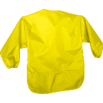 Фартук-накидка для рисования "deVENTE" 44x61 см, с длинными рукавами, водоотталкивающая ткань, 3 кармана, однотонный желтый