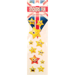Набор наклеек для творчества объемные с блеском "deVENTE. I′m a star!" 4,9x16 см, в пластиковом пакете с блистерным подвесом