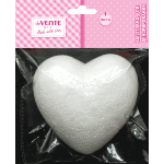 Заготовка для декорирования "deVENTE. Сердце" из пенополистирола, 100x47 мм, в пластиковом пакете с подвесом