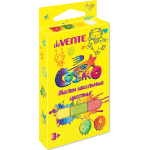 Мелки школьные "deVENTE. Cosmo" прямоугольные цветные 03 цвета, в картонной коробке с подвесом