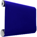 Пленка самоклеящаяся матовая "deVENTE" 45x100 см, синяя непрозрачная, PVC 100 мкм, в рулоне