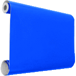 Пленка самоклеящаяся матовая "deVENTE" 45x100 см, голубая непрозрачная, PVC 100 мкм, в рулоне
