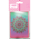 Алмазная мозаика на открытке "deVENTE. Magic" в комплекте с конвертом, размером 13x18 см