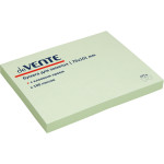 Клейкая бумага для заметок "deVENTE" 76x101 мм, 100 листов, офсет 75 г/м², зеленая