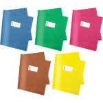 Обложка для дневников и тетрадей "deVENTE. Pattern" 355x213 мм, ПВХ 140 мкм, с информационным карманом и вкладышем, непрозрачная, цвета ассорти, 10 шт в пластиковом пакете