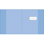 Обложка для дневников и тетрадей "deVENTE. Pattern" 355x213 мм, ПВХ 140 мкм, с информационным карманом и вкладышем, непрозрачная, цвета ассорти, индивидуальная маркировка