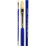 Кисть художественная "deVENTE. Art" щетина № 08 овальная, удлиненная деревянная ручка с многослойным лакокрасочным покрытием, никелированная обойма, индивидуальная маркировка
