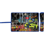 Накладка на стол "deVENTE. Street Racing" 43x29 см, пластиковая 500 мкм, с цветным рисунком, с окантовкой и застежкой-липучкой, в пластиковом пакете