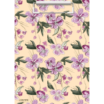 Клипборд "deVENTE. Flowers" A4 (225x316 мм) картон толщина 2 мм, матовая ламинация, в пластиковом пакете