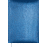 Ежедневник недатированный "Attomex. Regent" A5 (145 ммx205 мм) 320 стр, белая бумага 70 г/м², печать в 1 краску, твердая обложка из бумвинила с поролоном, тиснение фольгой, 1 ляссе, синий металлизированный