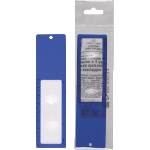 Лупа-закладка "Attomex" с 3-х кратным увеличением, пластиковая, в пластиковой упаковке с европодвесом