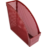 Вертикальный накопитель "deVENTE. Simple" размер 10x25x27 см, непрозрачный бордовый