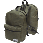 Рюкзак подростковый "deVENTE" 40x29x17 см, 250 г, 1 отделение на молнии, 1 передний карман, хаки