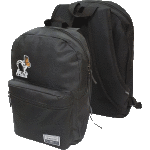 Рюкзак подростковый "deVENTE. Dalmatian" 40x29x17 см, 250 г, 1 отделение на молнии, 1 передний карман, аппликация, черный