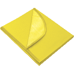 Клеенка для труда "deVENTE" 50x70 см, водоотталкивающая ткань, желтая