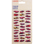 Набор наклеек для творчества "deVENTE. Super cars" 16 x 9 см, в пластиковом пакете с блистерным подвесом