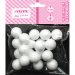 Заготовка для декорирования "deVENTE. Шары" из пенополистирола, d=20 мм, 20 шт, в пластиковом пакете с подвесом