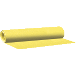 Фоамиран цветной в рулоне "deVENTE" 50x70 см, толщина 1 мм, цвет желтый, пластиковый пакет