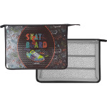 Папка для тетрадей, ИЗО и технологии "deVENTE. Skateboard" A4 (33,7x24,3x8 см) с текстильным расширением 8 см, на молнии сверху, картон с покрытием из фольги с конгревным тиснением, пластик 500 мкм