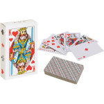 Карты игральные "Attomex" колода 54 карты, картонные, с ламинацией, "рубашка" в классическом дизайне, в картонной коробке